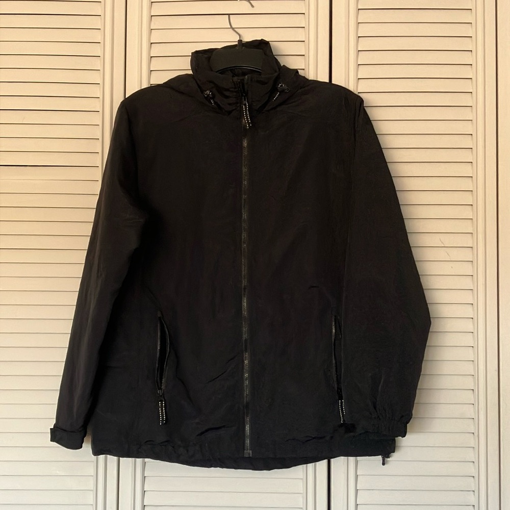 *AS IS* LANDS’ END fleece lined jacket sz S 6-8